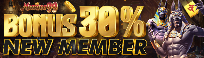 BONUS NEW MEMBER 30% SLOT