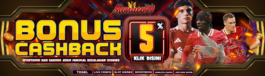 BONUS CASHBACK SPORTBOOK DAN SABUNG AYAM 5%