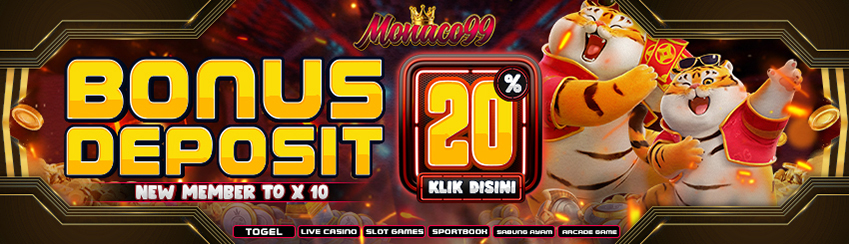 BONUS DEPOSIT 20% NEW MEMBER TO X 10