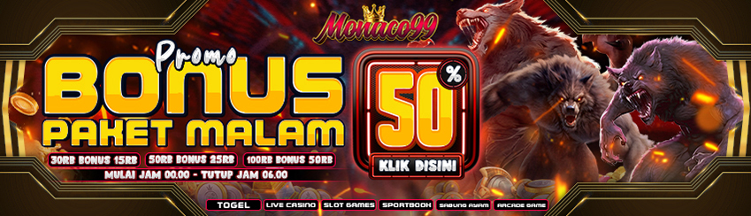 PAKET MALAM DEPO 100 + BONUS 50
